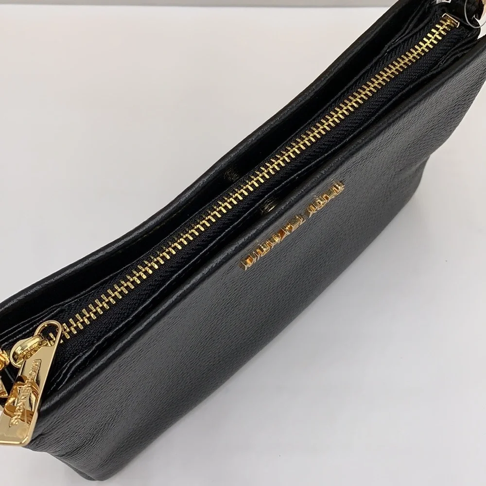 MICHAEL KORS LARGE TRIPLE XBODY BAG BLACK COLOR